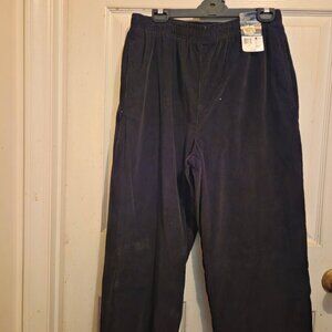 Basic Editions Womens Corduroy Pants Size large